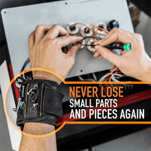 Load image into Gallery viewer, Magnetic Wristband Give You Quick And Easy Access To Small Metal Parts Like Screws, Nuts, Bolts And Bits For Garden Lovers