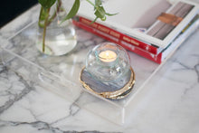 Load image into Gallery viewer, Recycled Lilypad Votive Candle Holder- (set of 3) -Eco-Friendly- Saves Landfill Space! - Give Back Goods