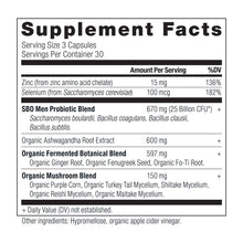 Load image into Gallery viewer, SBO Probiotics Men's 25 Billion CFUs* Per Serving, Digestive and Immune Support, Soil Based Organisms Blend and Organic Fermented Botanical Blend