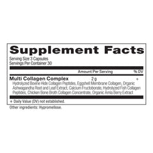 Load image into Gallery viewer, Multi Collagen - Capsules Restores Youthful, Elastic Skin, Improves Liver Health, Enhances Digestive Health