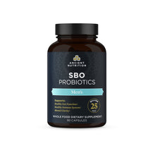 Load image into Gallery viewer, SBO Probiotics Men's 25 Billion CFUs* Per Serving, Digestive and Immune Support, Soil Based Organisms Blend and Organic Fermented Botanical Blend