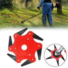 Load image into Gallery viewer, Universal 6-Steel Razors Trimmer Head Best Gift For Garden Lover, For Horticulturist, For Grower
