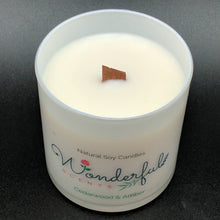 Load image into Gallery viewer, 11 oz Hand Poured Soy Wax Tumbler Candle With a Wood Wick