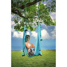 Load image into Gallery viewer, Aerial Yoga Hammock Handles Strap, Home Gym Hanging Belt Swing, Anti-Gravity Aerial Traction Device For Yoga Lover
