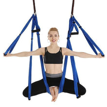 Load image into Gallery viewer, Aerial Yoga Hammock Handles Strap, Home Gym Hanging Belt Swing, Anti-Gravity Aerial Traction Device For Yoga Lover