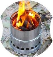 Load image into Gallery viewer, Portable Stainless Steel Camping Stove Burner For Cookers