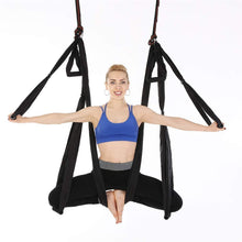 Load image into Gallery viewer, Aerial Yoga Hammock Handles Strap, Home Gym Hanging Belt Swing, Anti-Gravity Aerial Traction Device For Yoga Lover