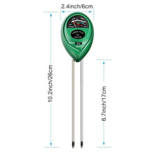 Load image into Gallery viewer, Plant Soil Meter 3 in 1 Help You Determine Exactly For Your Plant Best Gift for Garden Lover, For Horticulturist