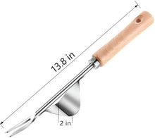 Load image into Gallery viewer, Stainless Steel Weed Puller Long Handled Weeding Tool for Garden