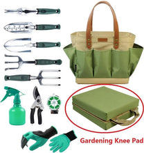 Load image into Gallery viewer, Garden Tools Set With Kneeling Pad Make Your Garden Work Became More Easily And Safety Gift For Gardeners