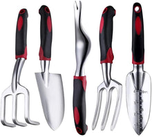 Load image into Gallery viewer, Garden Tools Set 6 Pieces Make Your Garden Work Became More Easily And Safety Gift For Gardeners