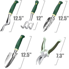 Load image into Gallery viewer, Garden Tools Set - Gardening Tool Set Make The Perfect Gifts for Garden Lover
