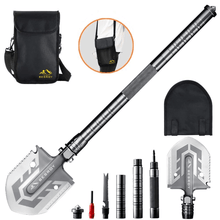 Load image into Gallery viewer, Portable Multi-Function Shovel Folding Spade Portable Survival Shovel Garden Tool