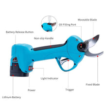 Load image into Gallery viewer, Cordless Electric Pruning Shears Pruner Replacement Cutter Head For Garden Lovers