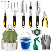 Load image into Gallery viewer, Garden Tools Set Heavy Duty Gardening Hand Tools Set For Garden Lover