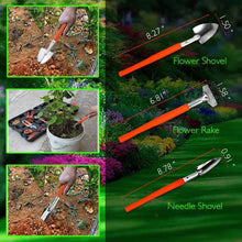 Load image into Gallery viewer, Garden Tools Set 12 Pieces Convenient For Containg All Tools Best Gift for Garden Lover, For Horticulturist