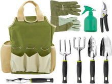 Load image into Gallery viewer, All in One Garden Tools Set Convenient For Containg All Tools Best Gift for Garden Lover, For Horticulturist
