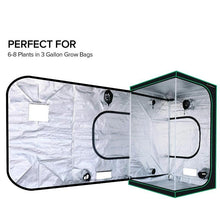 Load image into Gallery viewer, Hydroponic Plant Growing Tent With Observation Window And Floor Tray for Indoor Plant Growing