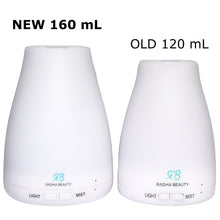 Load image into Gallery viewer, Aromatherapy 160 mL Essential Oil Diffuser - Cool Mist with Changing Colored LED Lights, Auto Shut-off, and Adjustable Mist Modes For Home Decorates