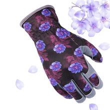 Load image into Gallery viewer, Women Deerskin Gardening Gloves Gift For Garden Lover with Deerskin Leather Suede
