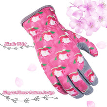 Load image into Gallery viewer, Women Deerskin Gardening Gloves Gift For Garden Lover with Deerskin Leather Suede
