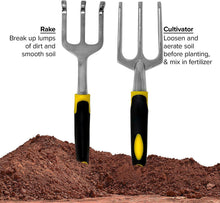 Load image into Gallery viewer, Heavy Duty Garden Tools Set Make Your Garden Work Became More Easily And Safety Gift For Gardeners
