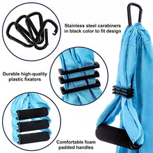 Load image into Gallery viewer, Aerial Yoga Hammock Handles Strap, Home Gym Hanging Belt Swing, Anti-Gravity Aerial Traction Device For Yoga Lover