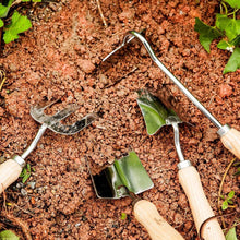 Load image into Gallery viewer, Garden Tool Set Stainless Steel Heavy Duty Gardening Kit 4 Piece Gardening Gifts