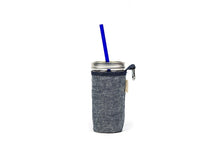 Load image into Gallery viewer, 24oz Venti Mason / Straw Combo Glass - 10" CLASSIC GLASS STRAW - Give Back Goods