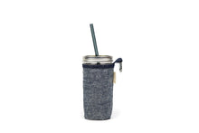 Load image into Gallery viewer, 24oz Venti Mason / Straw Combo Glass - 10" CLASSIC GLASS STRAW - Give Back Goods