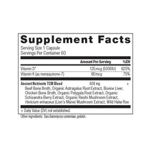 Load image into Gallery viewer, Ancient Nutrients - Vitamin D Supports Bone Health
Supports Cardiovascular Function†
Supports Healthy Immune System Function