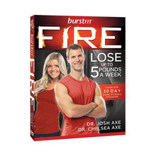 Load image into Gallery viewer, BurstFit Fire DVDs Ower Your Resting Heart Rate, Balance Hormones, Lower Blood Pressure, Keep Your Brain Young By Increasing Circulation