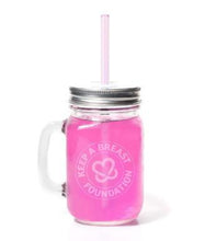 Load image into Gallery viewer, Non-Profit Partners Glass Mug / 8" Glass Straw Combo- Supports Charities! - Give Back Goods