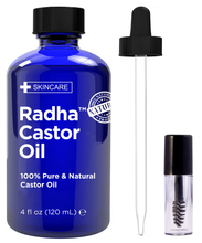 Load image into Gallery viewer, 100% Pure Castor Oil Pressed Moisturizing Anti-Aging Treatment for Face Skin Hair Men & Women