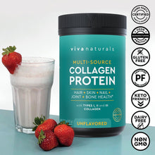 Load image into Gallery viewer, Multi-Source Collagen Protein Unflavored Collagen Powder for Healthy Hair Skin and Nails Mix with Morning Coffee For Healthy