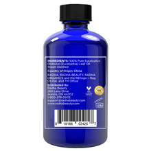 Load image into Gallery viewer, 100% Pure Radha Eucalyptus Oil Pure Pressed Moisturizing Anti-Aging Treatment for Face Skin Hair Men & Women
