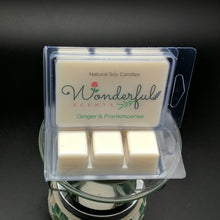Load image into Gallery viewer, Ginger and Frankincense Soy Wax Melt