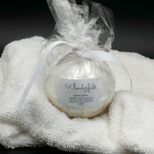 Load image into Gallery viewer, Gold and Glitter Bath Bomb Bath Fizzy 4.5 oz