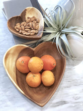 Load image into Gallery viewer, Acacia Wood Heart Sustainably Harvested- Creates Jobs, Sustains Communities For Garden Lover
