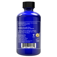 Load image into Gallery viewer, 100% Pure USDA Organic Radha Jojoba Oil Organic Verdana USDA Certified Organic Golden Jojoba Oil For Beauty