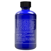 Load image into Gallery viewer, 100% Pure USDA Organic Radha Jojoba Oil Pressed Moisturizing Anti-Aging Treatment for Face Skin Hair Men & Women