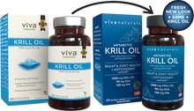 Load image into Gallery viewer, Krill Oil Omega 3 with Astaxanthin DHA Supplements for Joint and Brain Health No Fishy Taste For Beauty Lovers