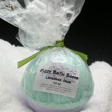 Load image into Gallery viewer, Lavender Sage Bath Bomb Bath Fizzy 4.5 oz