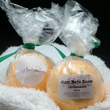 Load image into Gallery viewer, Lemongrass Bath Bomb 4.5oz Two Pack