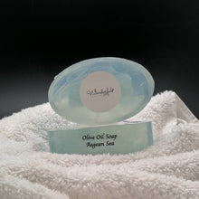 Load image into Gallery viewer, Natural and Pure Olive Oil Soap Scented with Essential Oils Aegean Sea