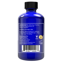 Load image into Gallery viewer, 100% Pure Radha Peppermint Oil Pure Pressed Moisturizing Anti-Aging Treatment for Face Skin Hair Men & Women