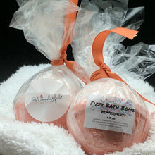 Load image into Gallery viewer, Peppermint Bath Bomb 4.5oz Two Pack