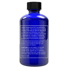 Load image into Gallery viewer, 100% Pure Radha Peppermint Oil Pure Pressed Moisturizing Anti-Aging Treatment for Face Skin Hair Men & Women