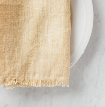 Load image into Gallery viewer, Set Of 4 Hand Woven Stone Washed Linen Dinner Napkins Eco-Friendly Beauty And Health For Cookers