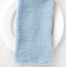 Load image into Gallery viewer, Set Of 4 Hand Woven Stone Washed Linen Dinner Napkins Eco-Friendly Beauty And Health For Cookers